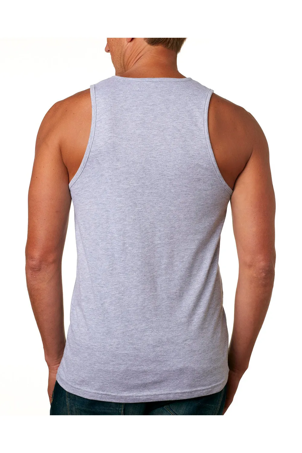 Next Level Mens Tank Top - Heather Grey