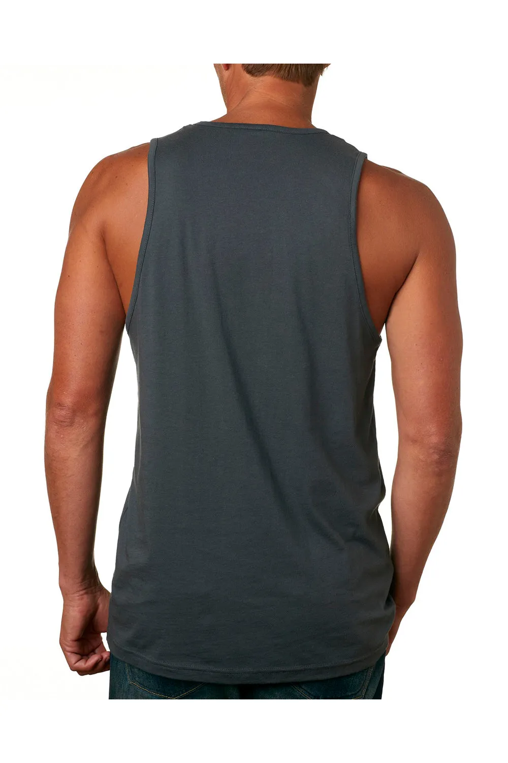 Next Level Mens Tank Top - Heavy Metal Grey