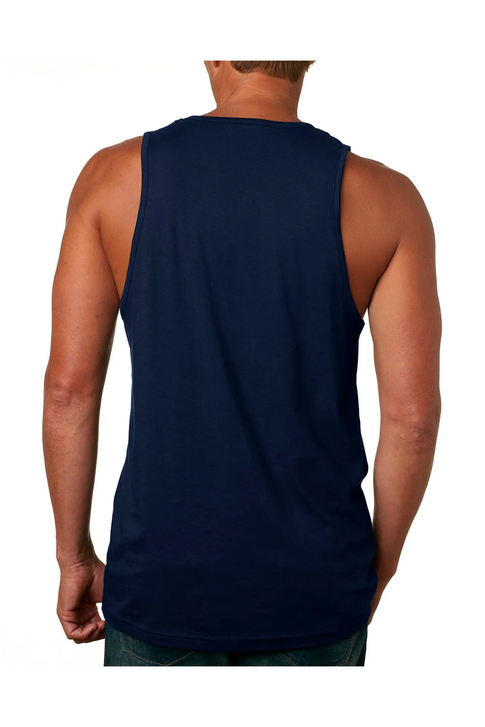 Next Level Mens Tank Top - Midnight Navy Blue