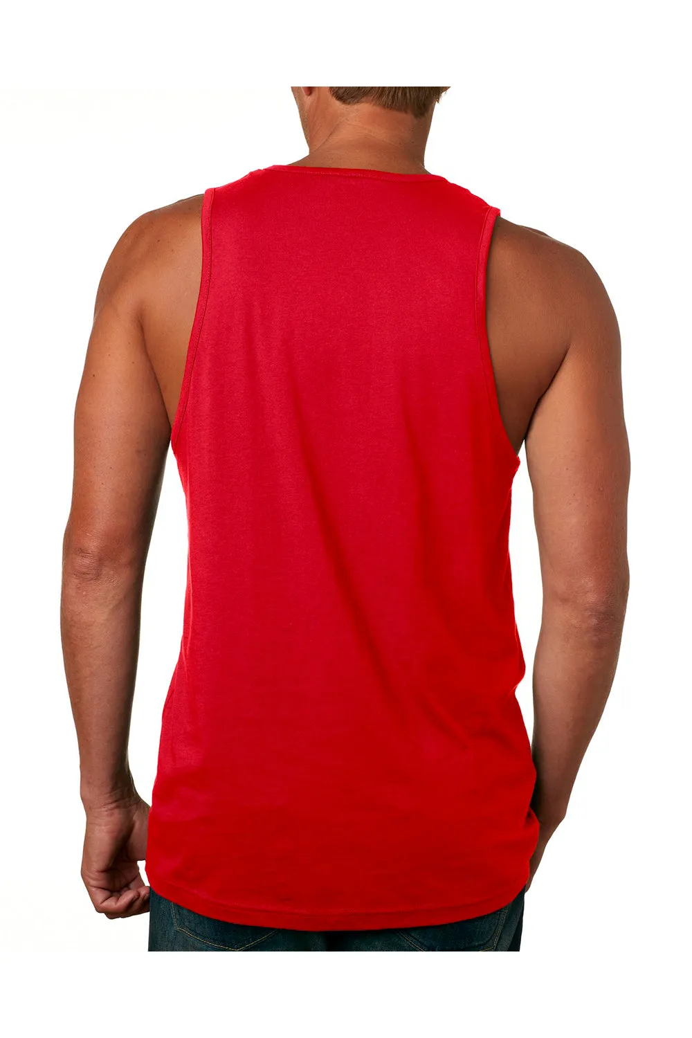 Next Level Mens Tank Top - Red