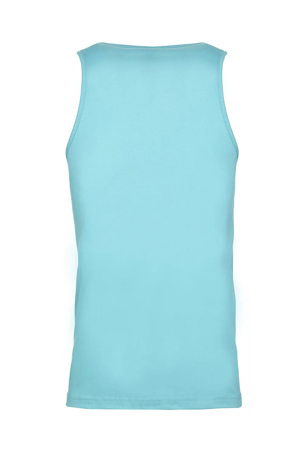 Next Level Mens Tank Top - Tahiti Blue