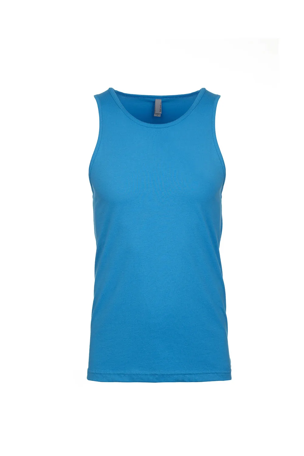Next Level Mens Tank Top - Turquoise Blue