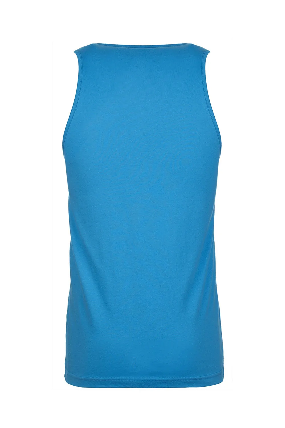 Next Level Mens Tank Top - Turquoise Blue