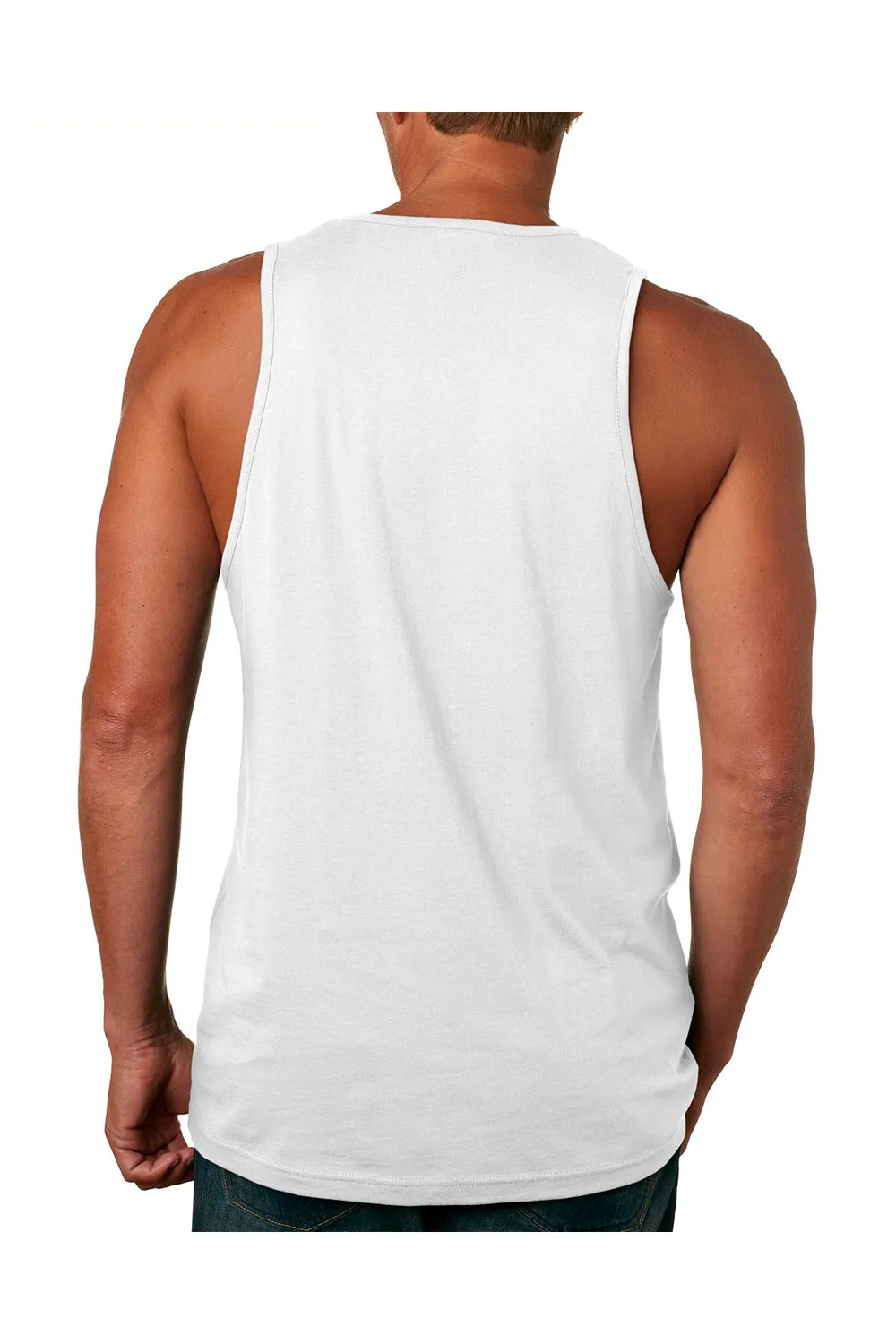 Next Level Mens Tank Top - White