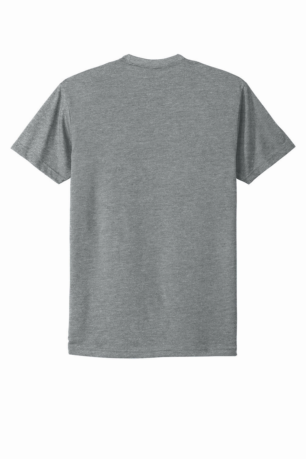 Next Level Mens CVC Jersey Short Sleeve Crewneck T-Shirt - Heather Dark Grey