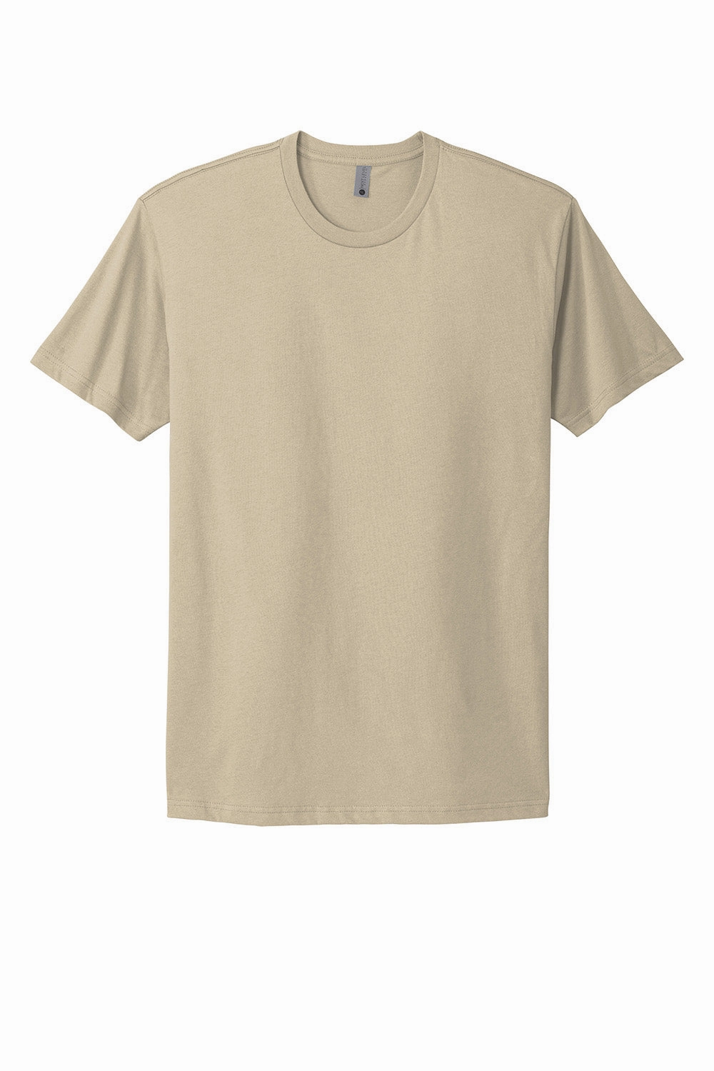 Next Level Mens Fine Jersey Short Sleeve Crewneck T-Shirt - Cream