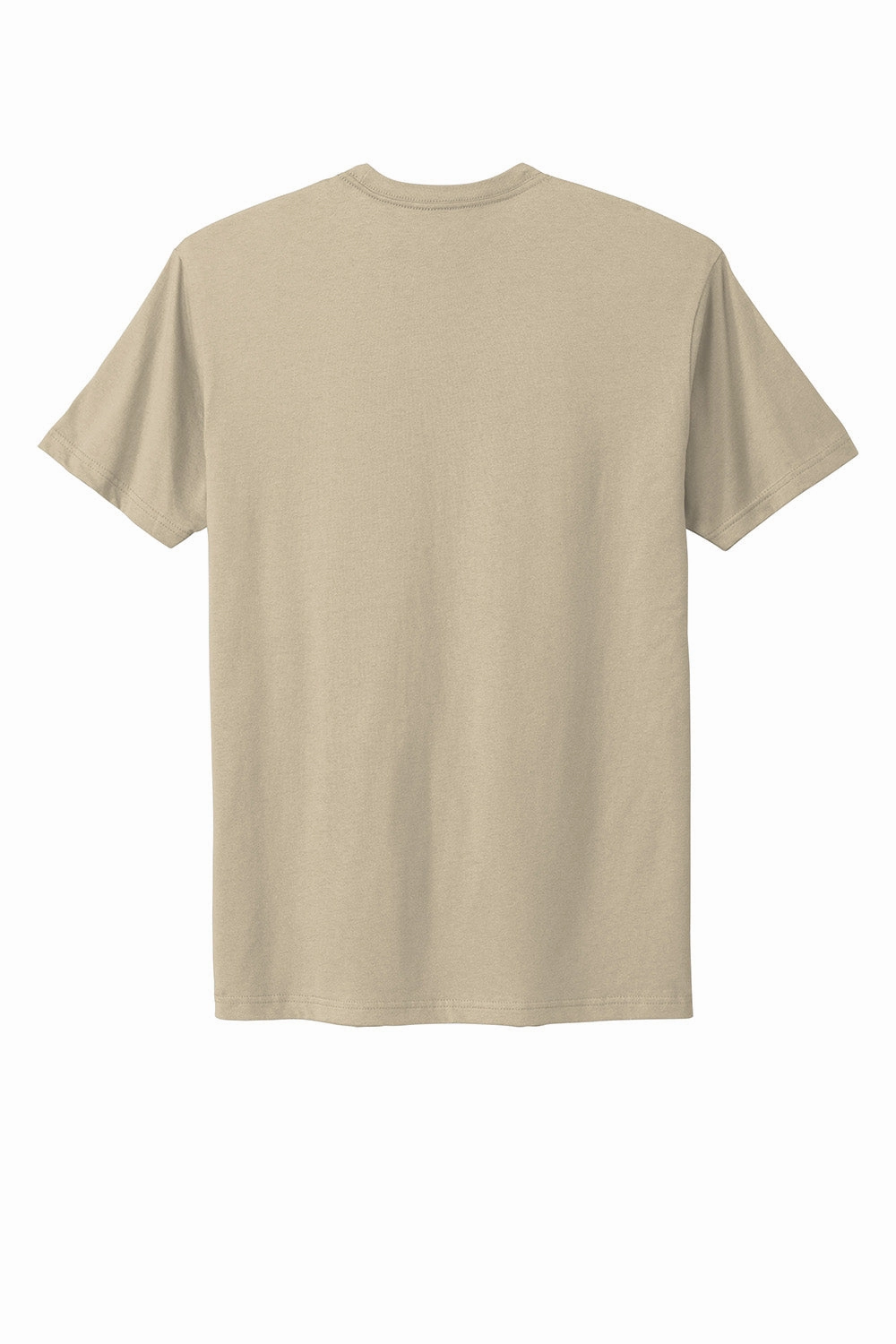 Next Level Mens Fine Jersey Short Sleeve Crewneck T-Shirt - Cream