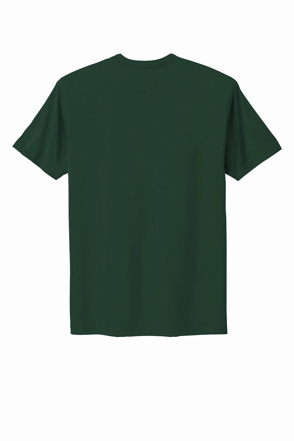 Next Level Mens Fine Jersey Short Sleeve Crewneck T-Shirt - Forest Green