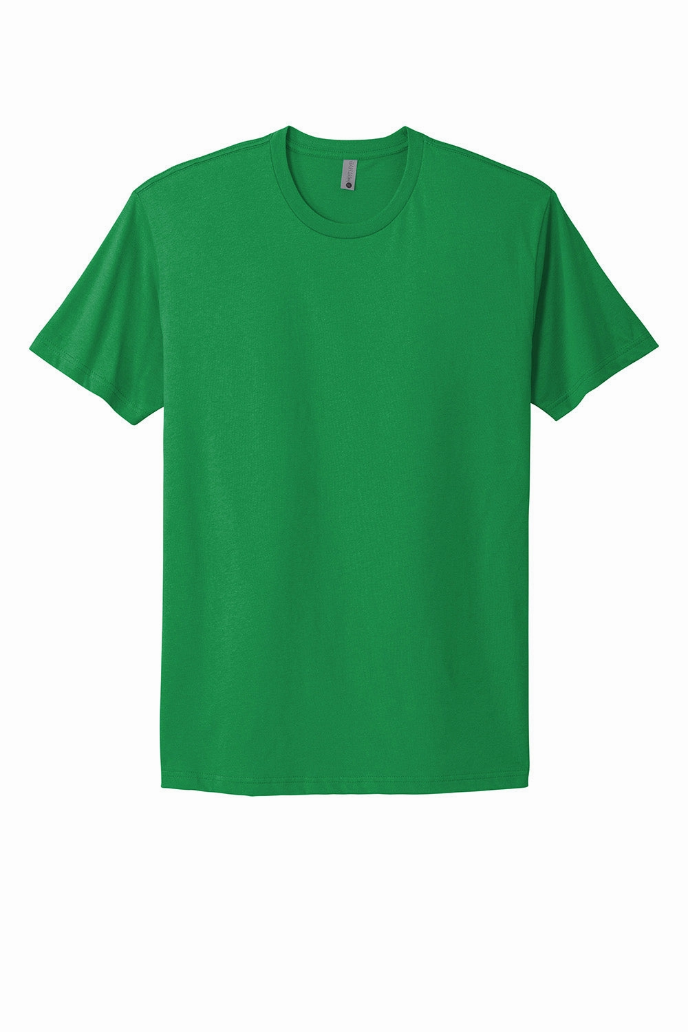 Next Level Mens Fine Jersey Short Sleeve Crewneck T-Shirt - Kelly Green