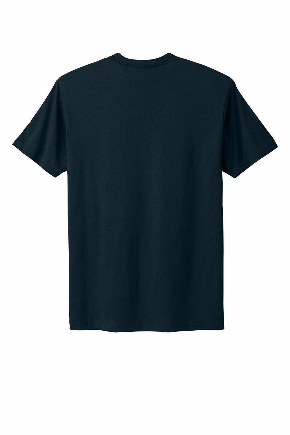 Next Level Mens Fine Jersey Short Sleeve Crewneck T-Shirt - Midnight Navy Blue