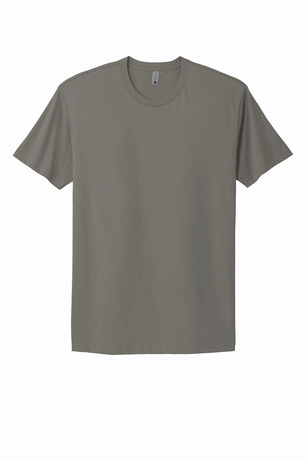Next Level Mens Fine Jersey Short Sleeve Crewneck T-Shirt - Warm Grey