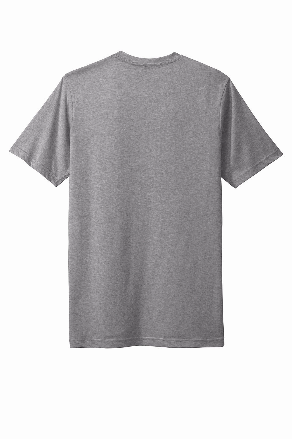 Next Level Mens Jersey Short Sleeve Crewneck T-Shirt - Heather Grey