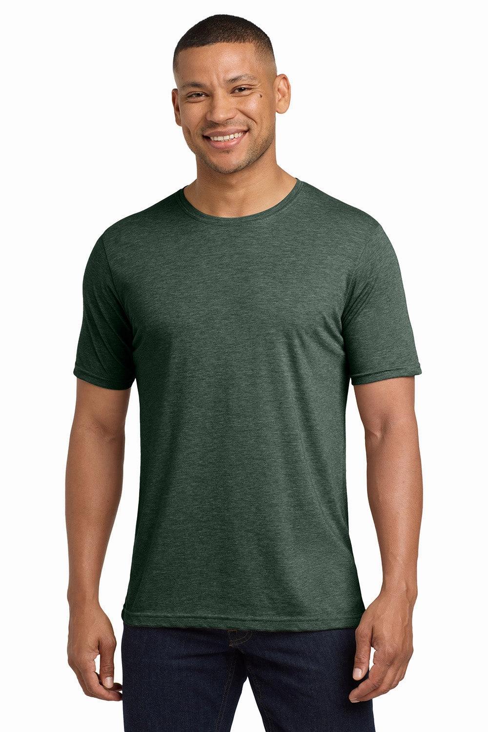 Next Level Mens Jersey Short Sleeve Crewneck T-Shirt - Royal Pine Green