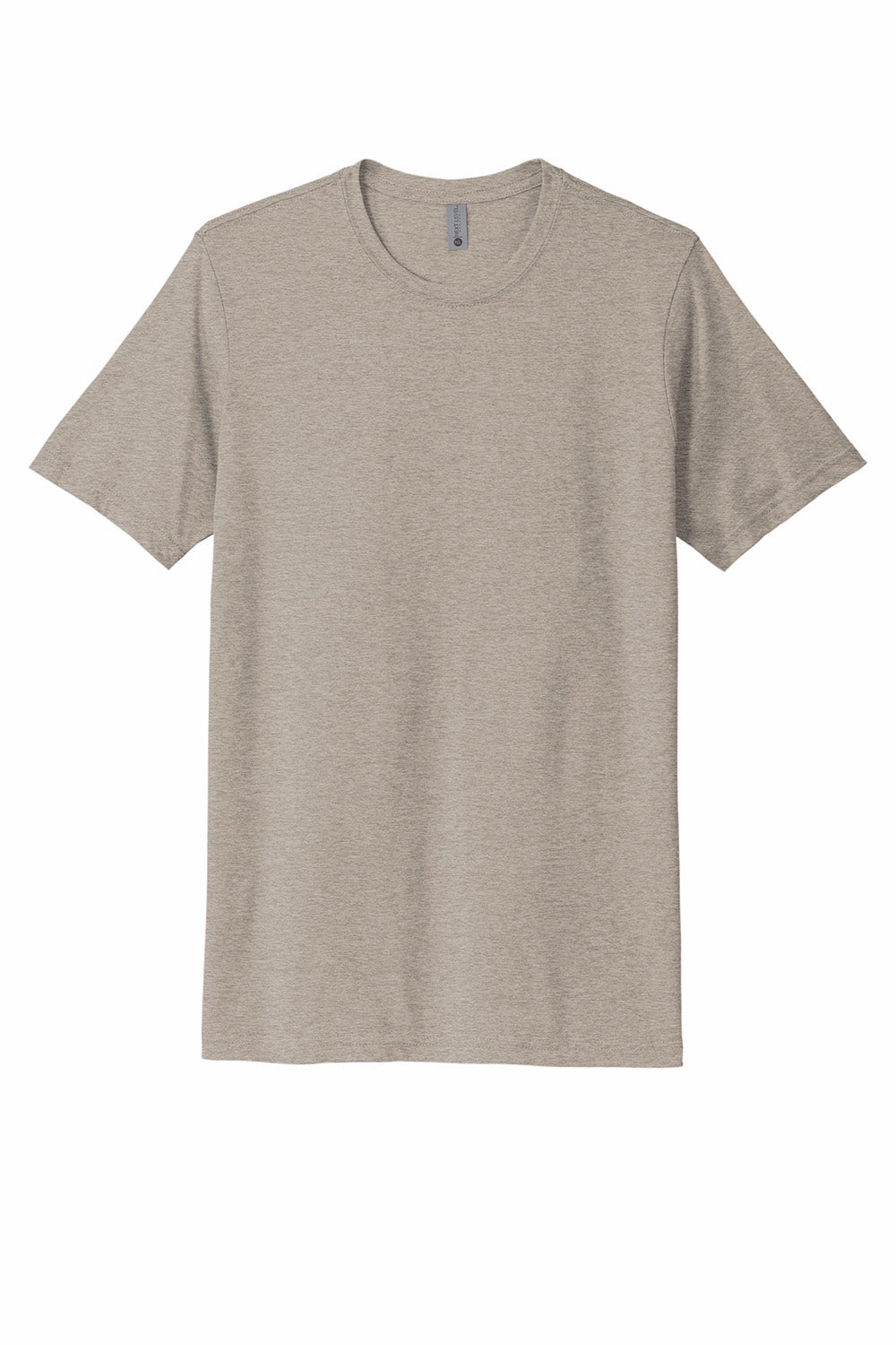 Next Level Mens Jersey Short Sleeve Crewneck T-Shirt - Silver Grey