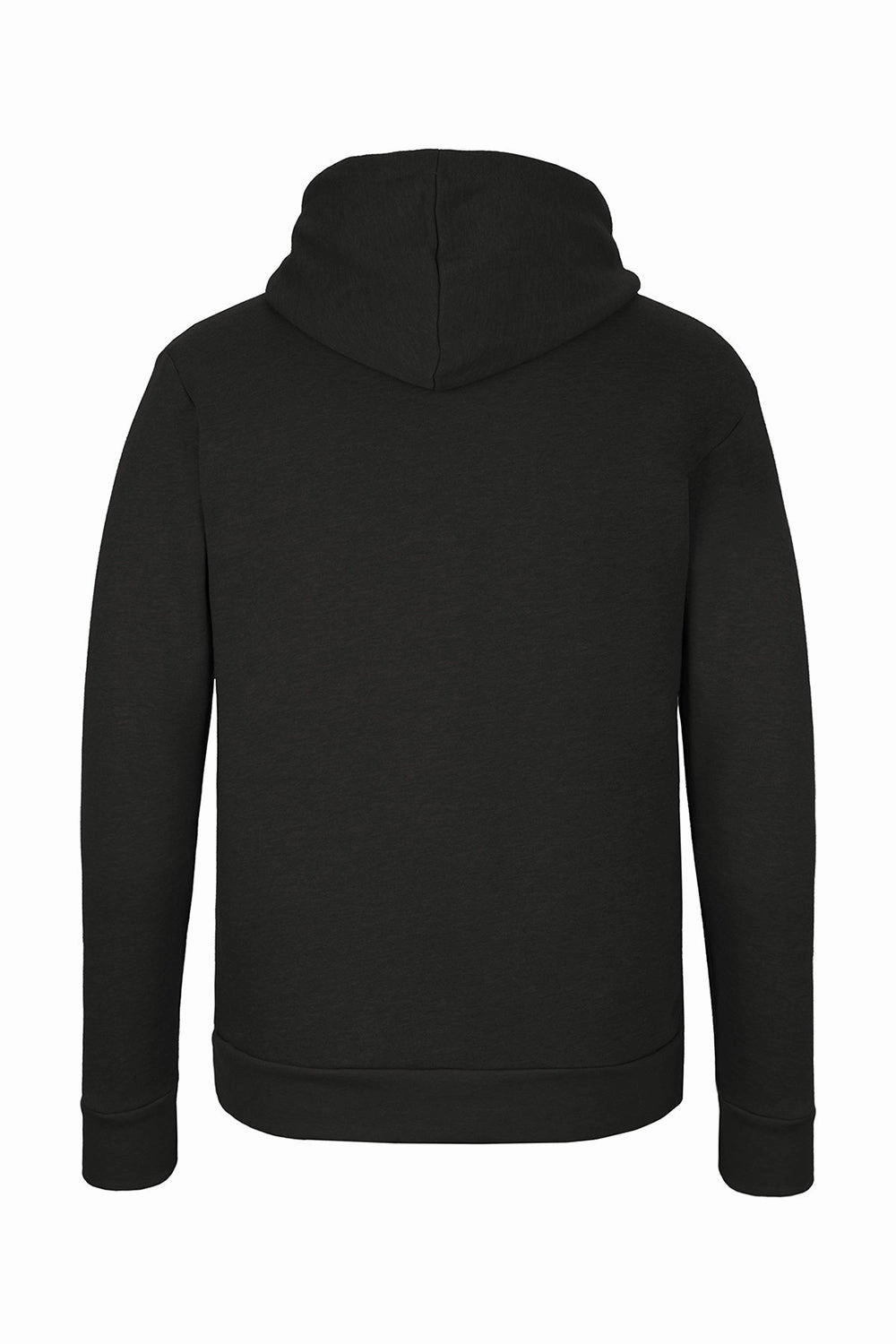 Next Level Mens Malibu Hooded Sweatshirt Hoodie w/ Pouch Pocket - Heather Black