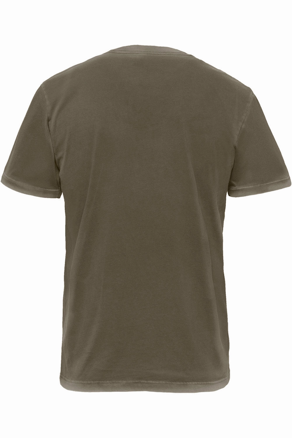 Next Level Mens Soft Wash Short Sleeve Crewneck T-Shirt - Military Green