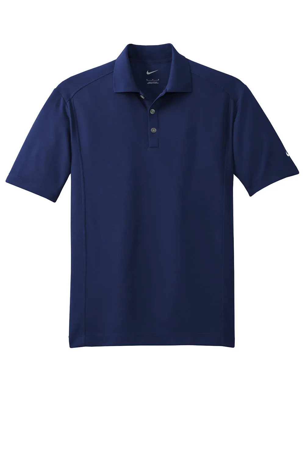 Nike Mens Classic Dri-Fit Moisture Wicking Short Sleeve Polo Shirt - Midnight Navy Blue