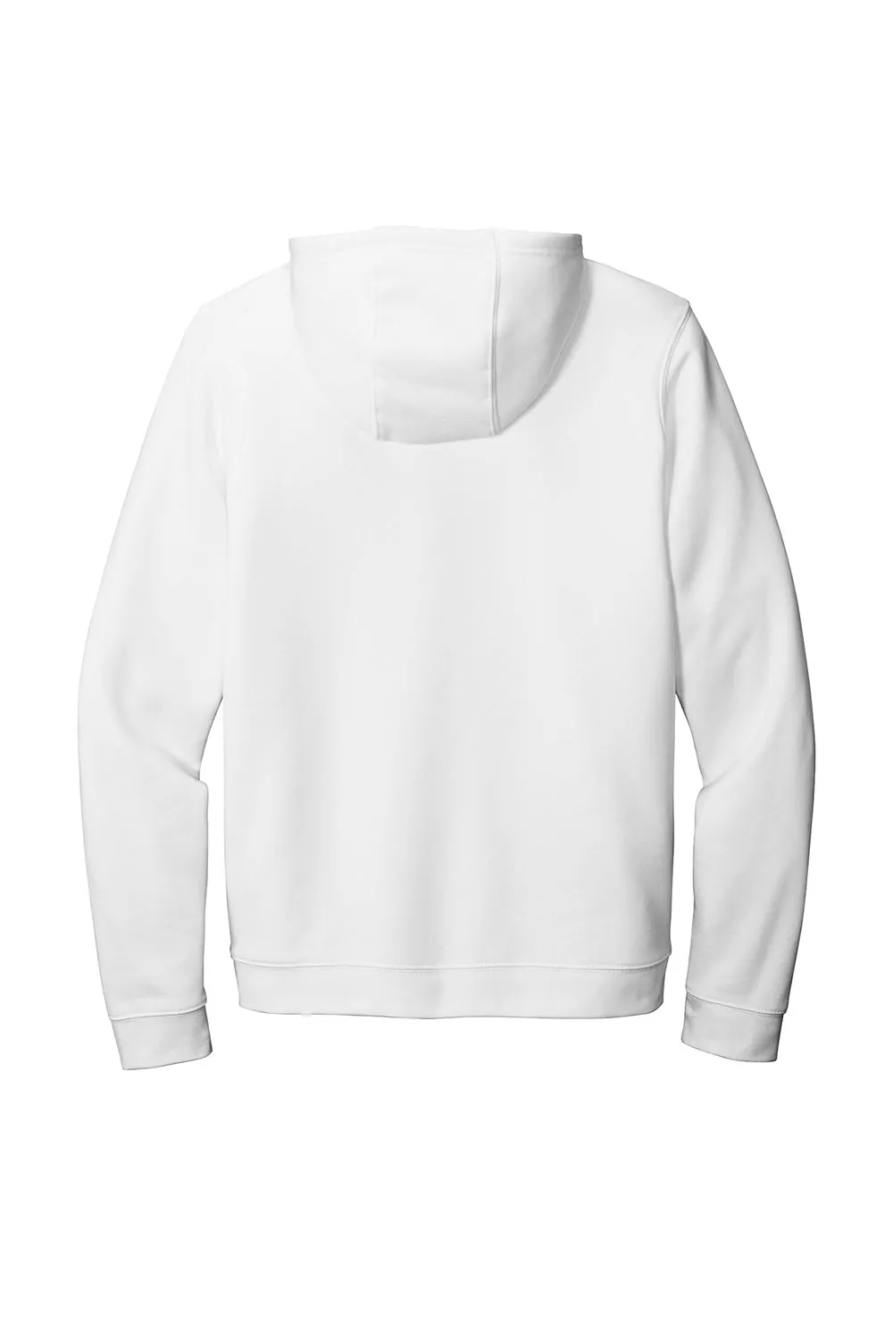 Nike Mens Club Fleece Hooded Sweatshirt Hoodie w/ Pouch Pocket - White