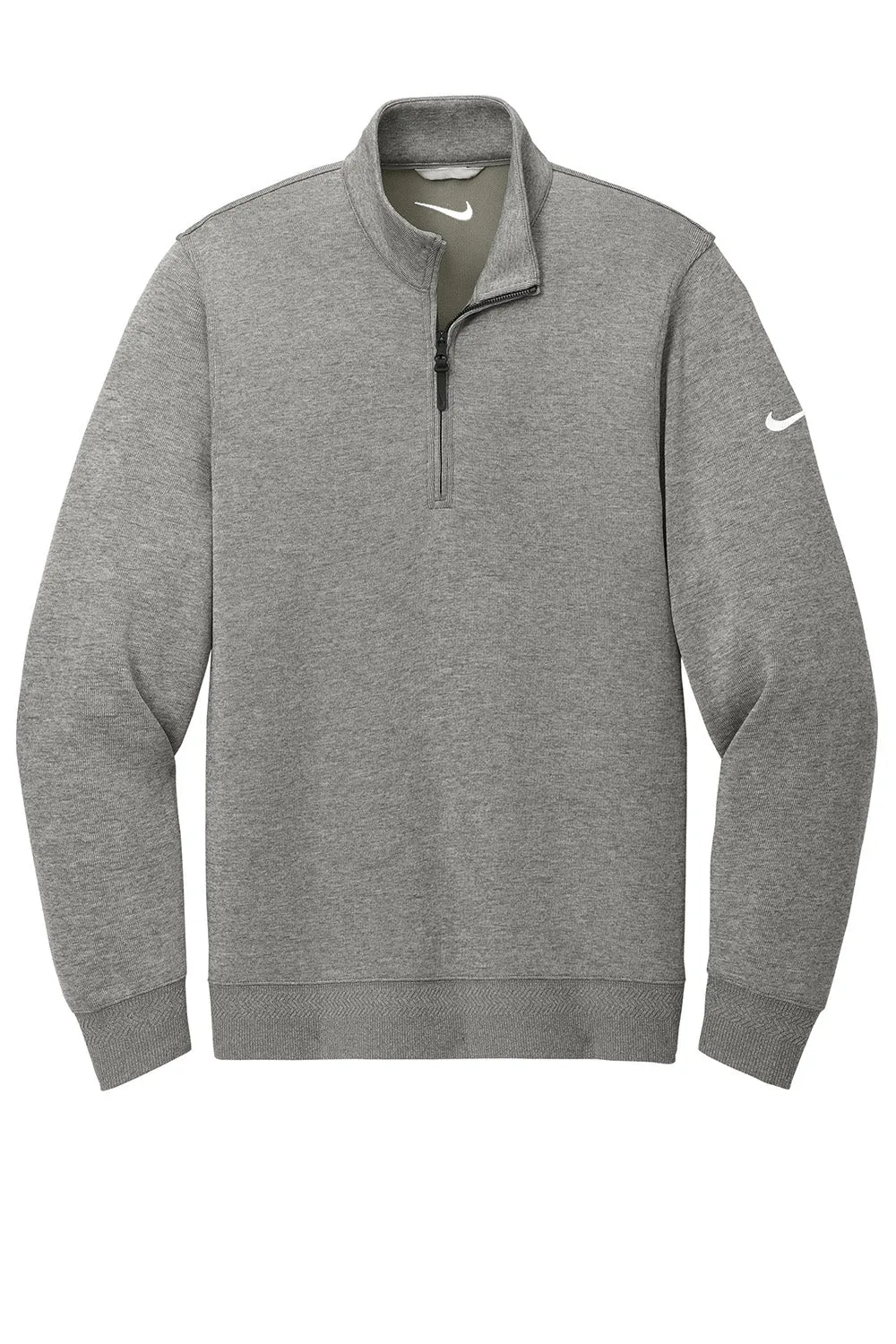 Nike Mens Dri-Fit 1/4 Zip Sweatshirt - Grey
