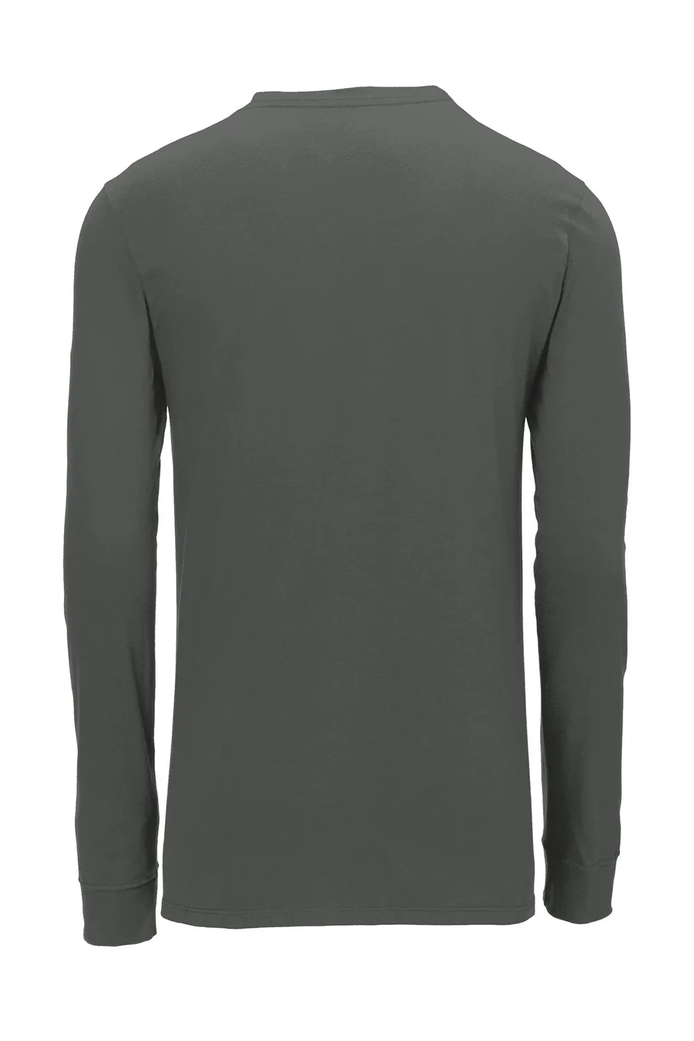 Nike Mens Dri-Fit Moisture Wicking Long Sleeve Crewneck T-Shirt - Anthracite Grey