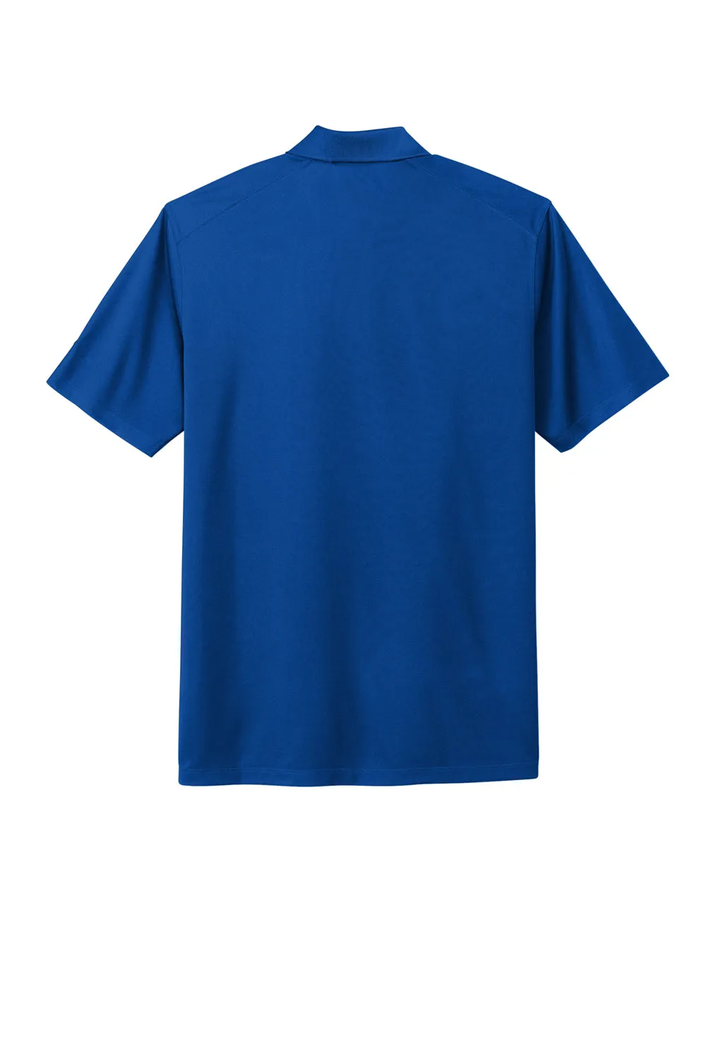 Nike Mens Dri-Fit Moisture Wicking Micro Pique 2.0 Short Sleeve Polo Shirt - Gym Blue