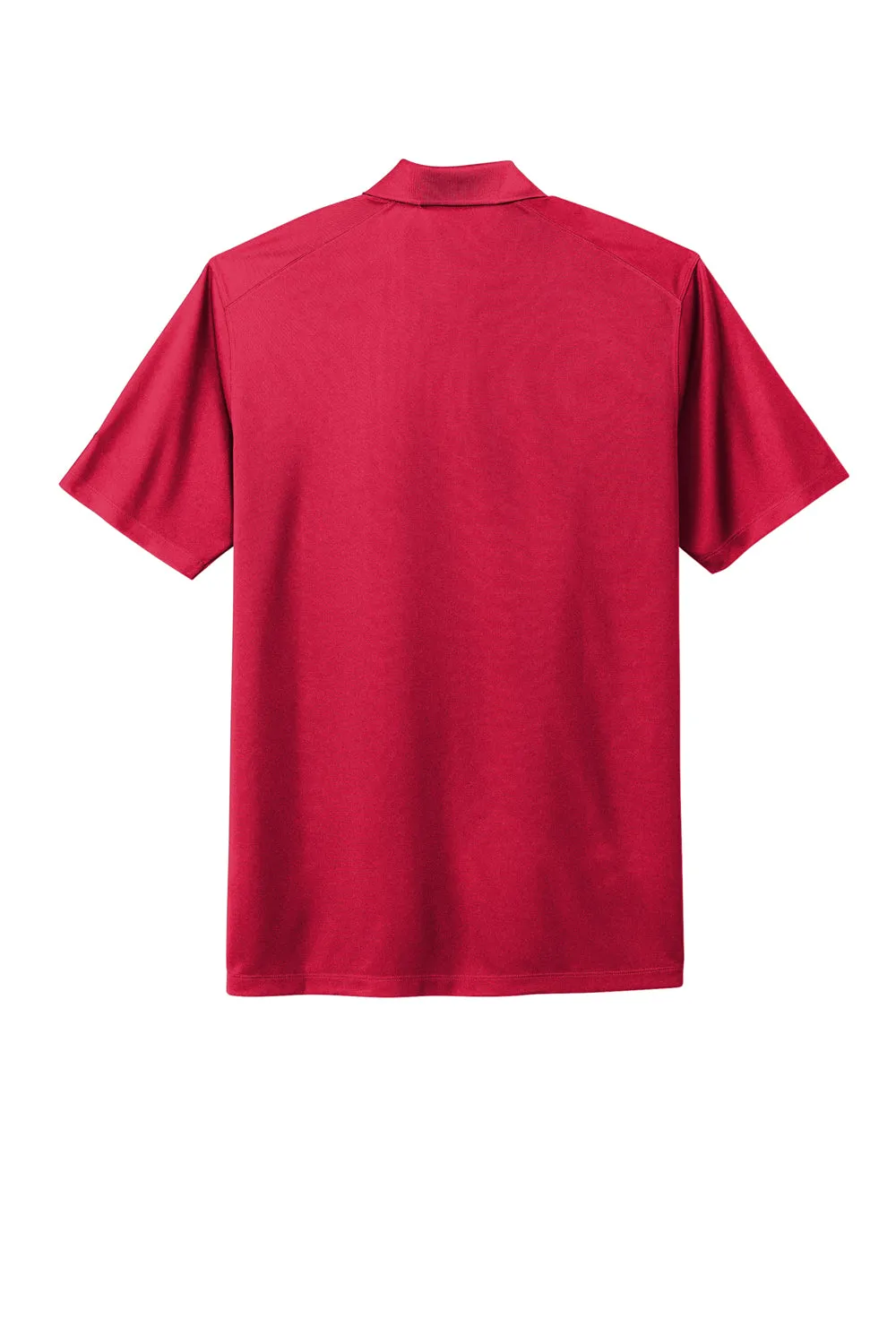 Nike Mens Dri-Fit Moisture Wicking Micro Pique 2.0 Short Sleeve Polo Shirt - University Red