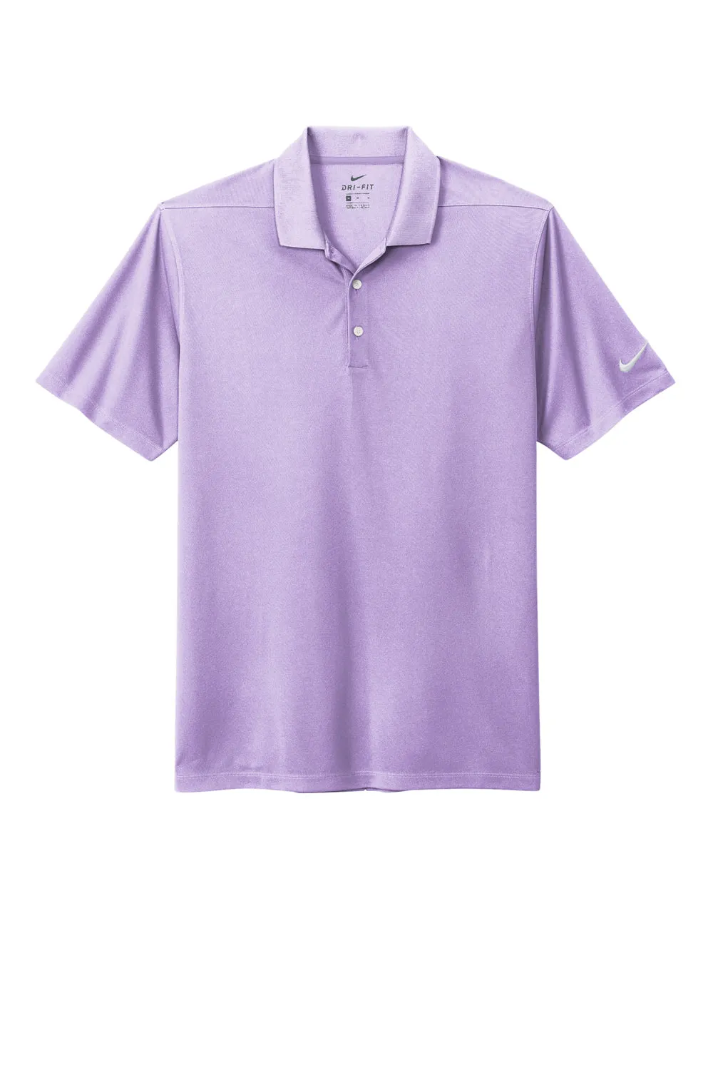 Nike Mens Dri-Fit Moisture Wicking Micro Pique 2.0 Short Sleeve Polo Shirt - Urban Lilac Purple