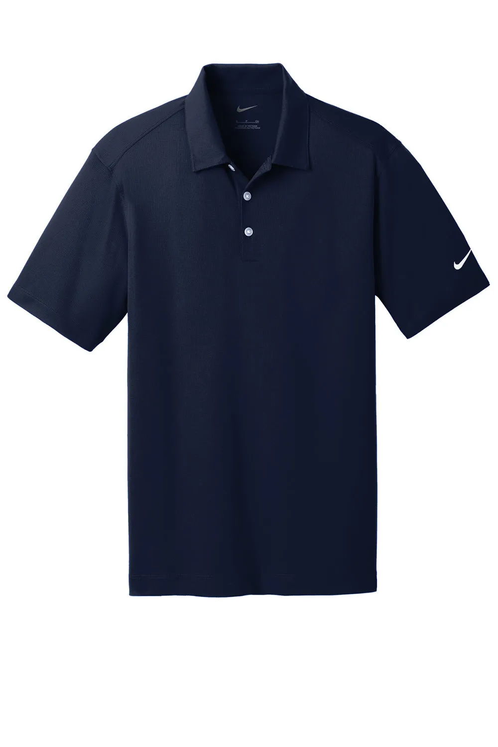 Nike Mens Dri-Fit Moisture Wicking Short Sleeve Polo Shirt - Marine Blue