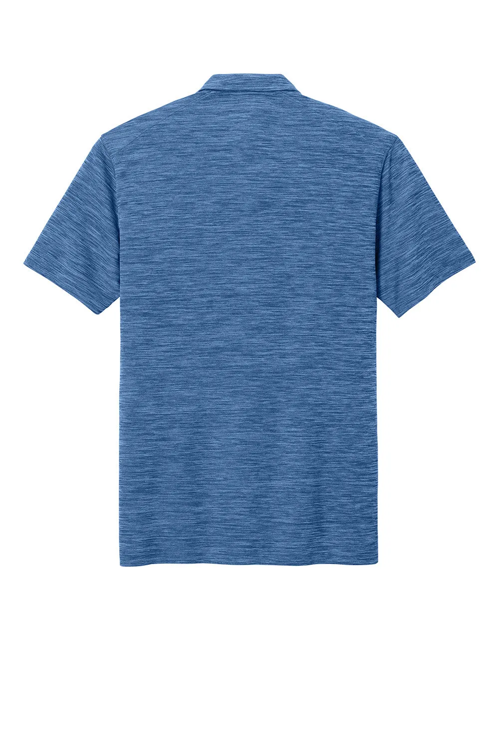 Nike Mens Dri-Fit Moisture Wicking Striated Short Sleeve Polo Shirt - Game Royal Blue
