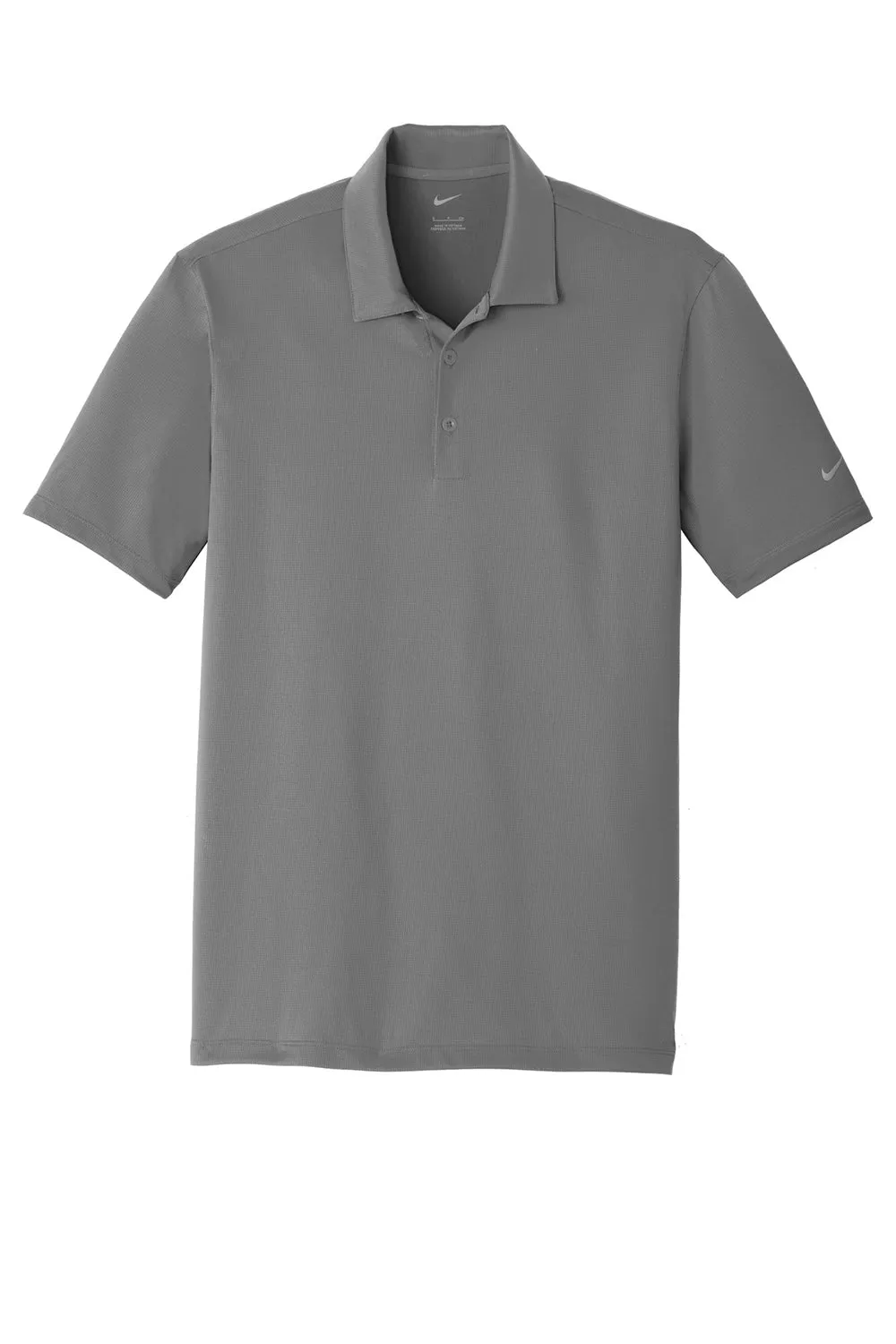 Nike Mens Legacy Dri-Fit Moisture Wicking Short Sleeve Polo Shirt - Dark Grey