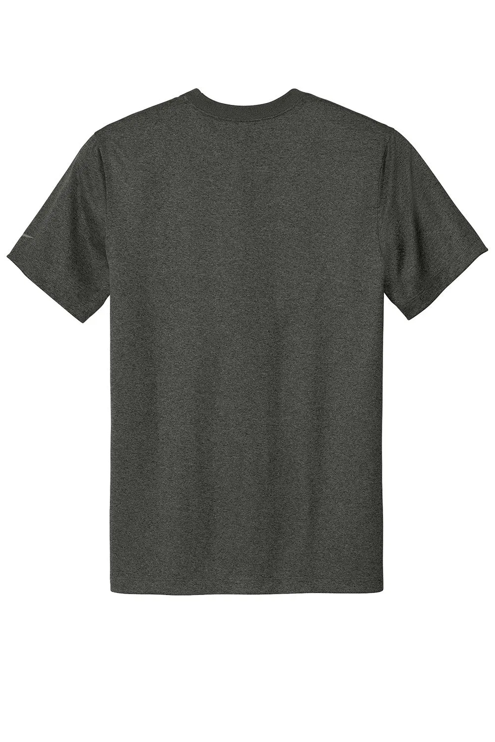 Nike Mens rLegend Dri-Fit Moisture Wicking Short Sleeve Crewneck T-Shirt - Heather Dark Smoke Grey