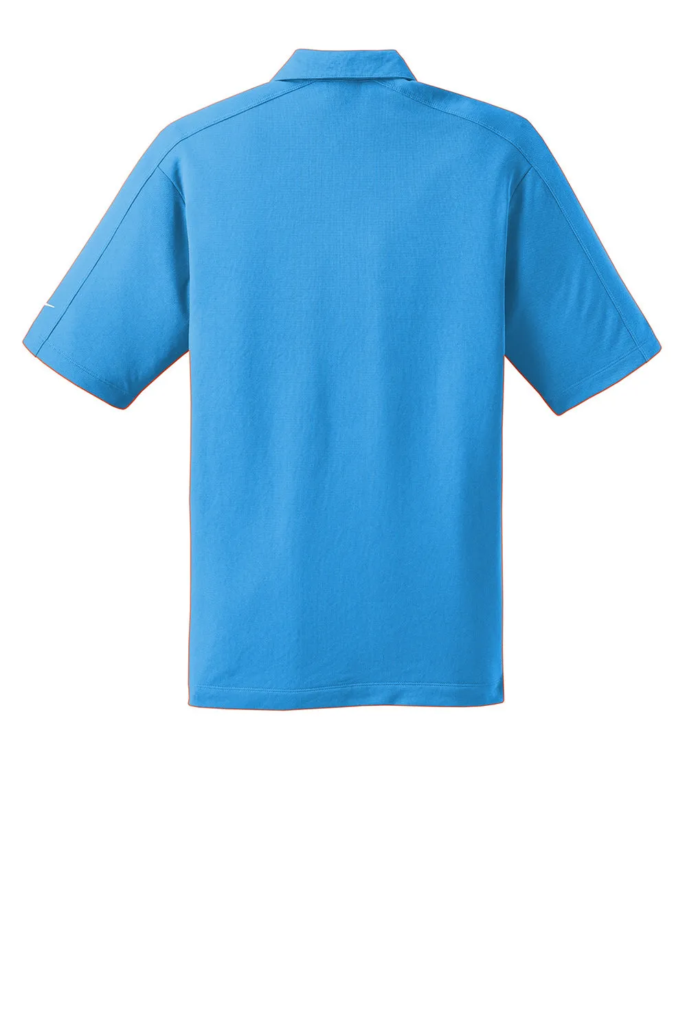Nike Mens Tech Sport Dri-Fit Moisture Wicking Short Sleeve Polo Shirt - Pacific Blue