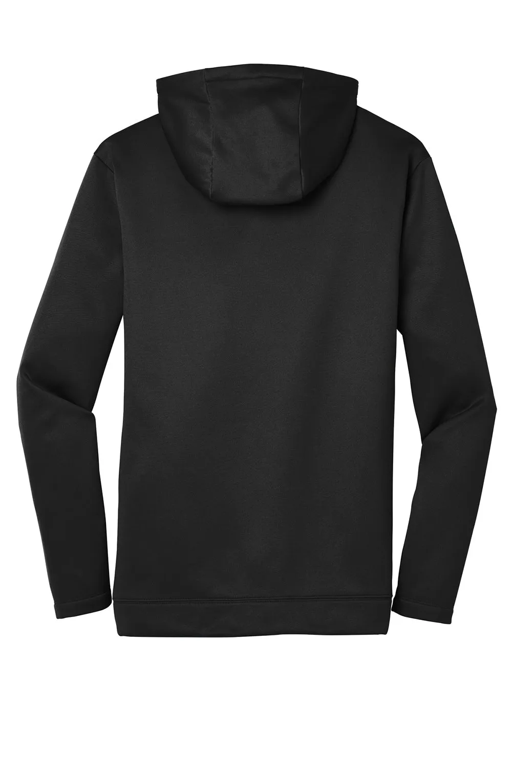 Nike Mens Therma-Fit Moisture Wicking Fleece Full Zip Hooded Sweatshirt Hoodie w/ Pockets - Black