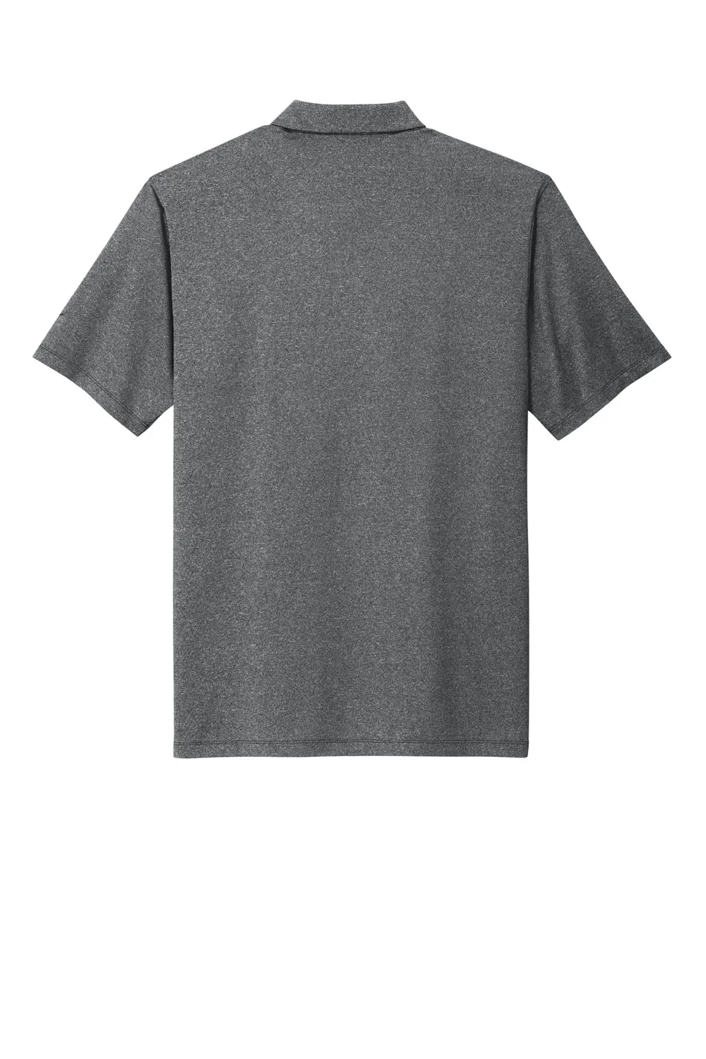 Nike Mens Vapor Dri-Fit Moisture Wicking Short Sleeve Polo Shirt - Heather Black