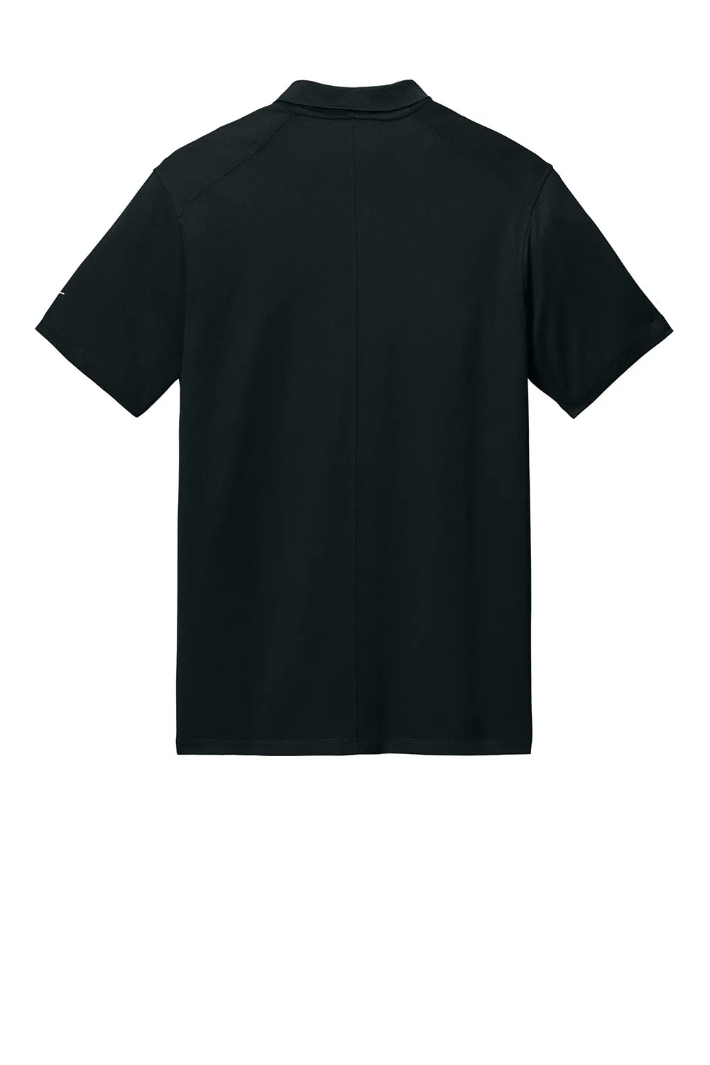 Nike Mens Victory Dri-Fit Moisture Wicking Colorblock Short Sleeve Polo Shirt - Black/Anthracite Grey/White