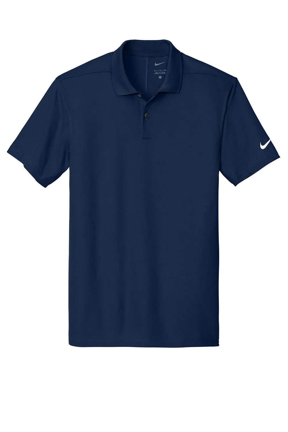 Nike Mens Victory Dri-Fit Moisture Wicking Short Sleeve Polo Shirt - College Navy Blue