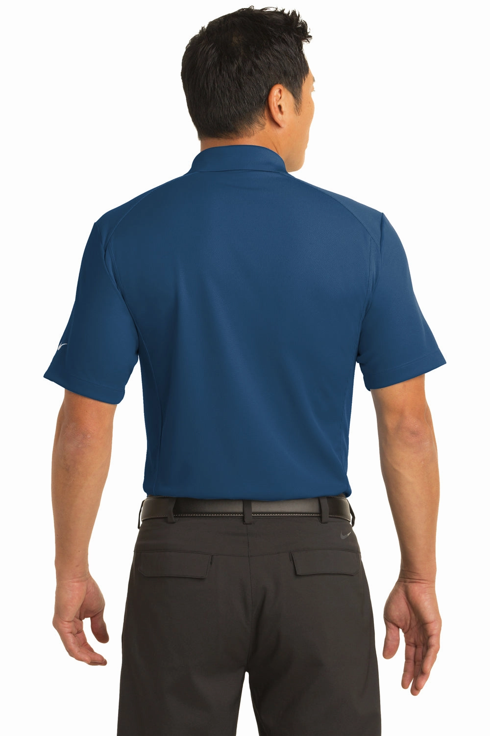 Nike Mens Classic Dri-Fit Moisture Wicking Short Sleeve Polo Shirt - Court Blue