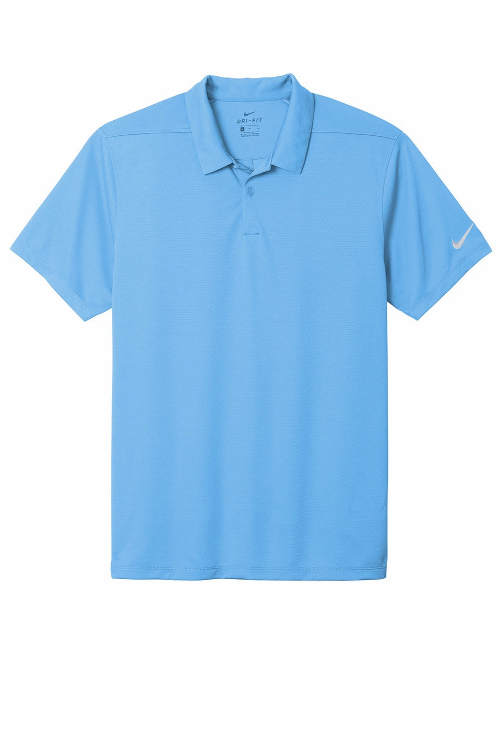 Nike Mens Essential Dri-Fit Moisture Wicking Short Sleeve Polo Shirt - University Blue