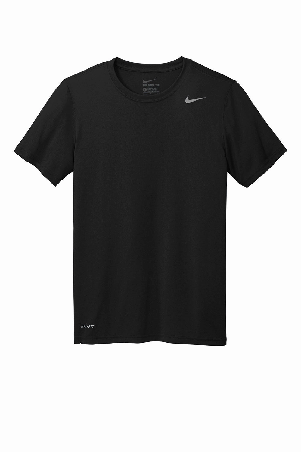 Nike Mens Team rLegend Dri-Fit Moisture Wicking Short Sleeve Crewneck T-Shirt - Black