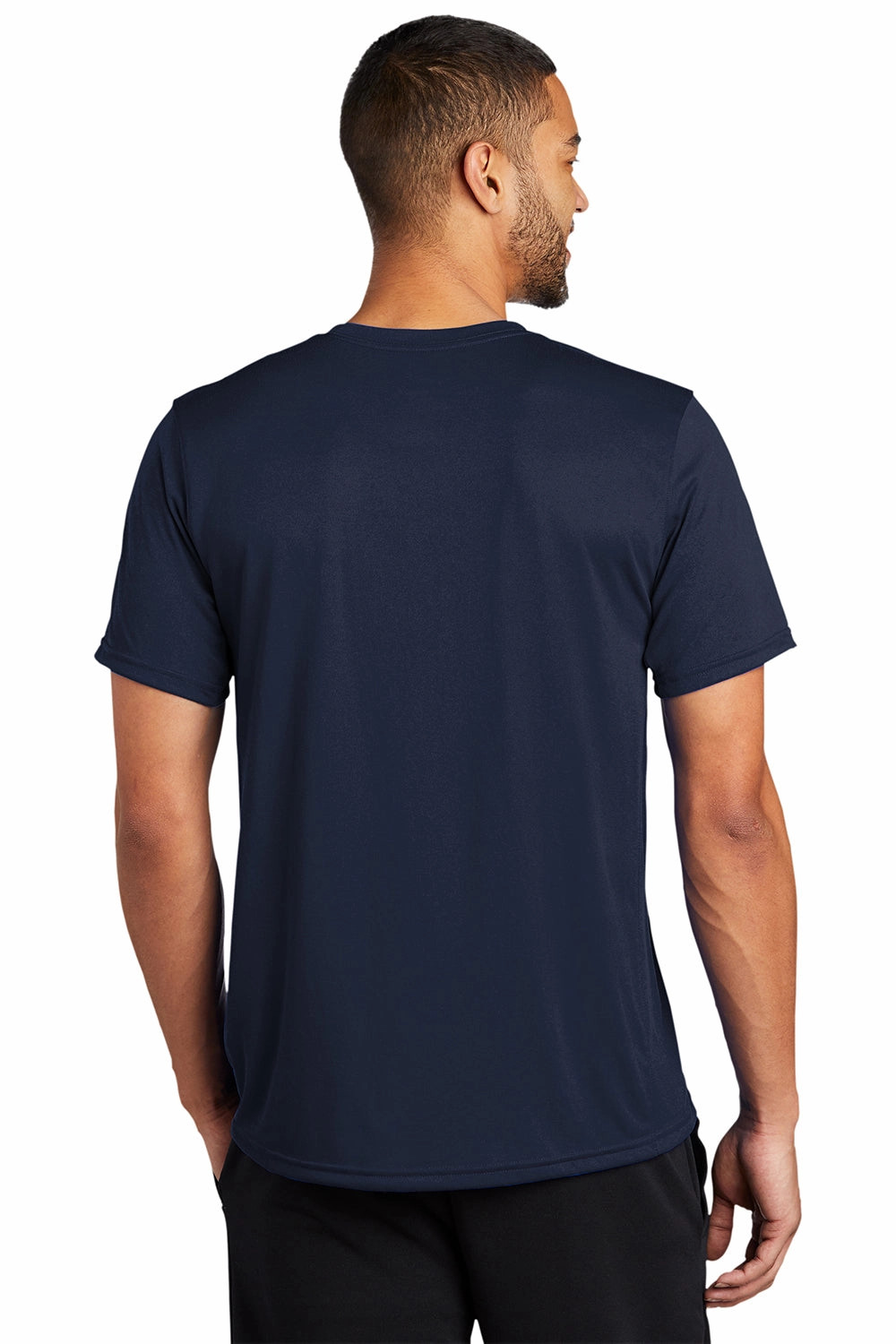 Nike Mens Team rLegend Dri-Fit Moisture Wicking Short Sleeve Crewneck T-Shirt - College Navy Blue