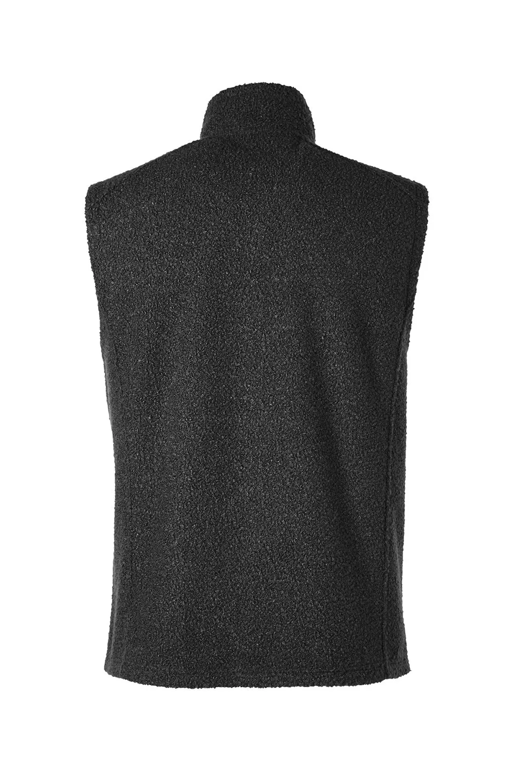 North End Mens Aura Sweater Fleece Full Zip Vest - Black