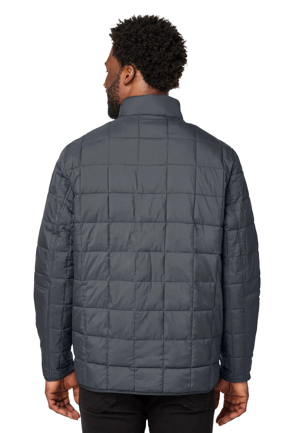 North End Mens Aura Water Resistant Full Zip Jacket - Carbon Grey