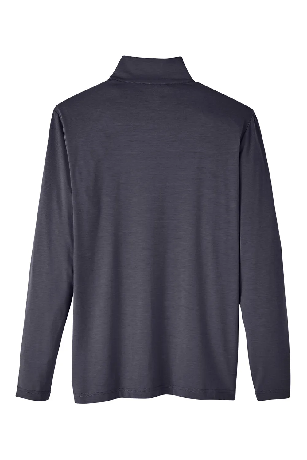 North End Mens Jaq Performance Moisture Wicking Long Sleeve Polo Shirt - Carbon Grey