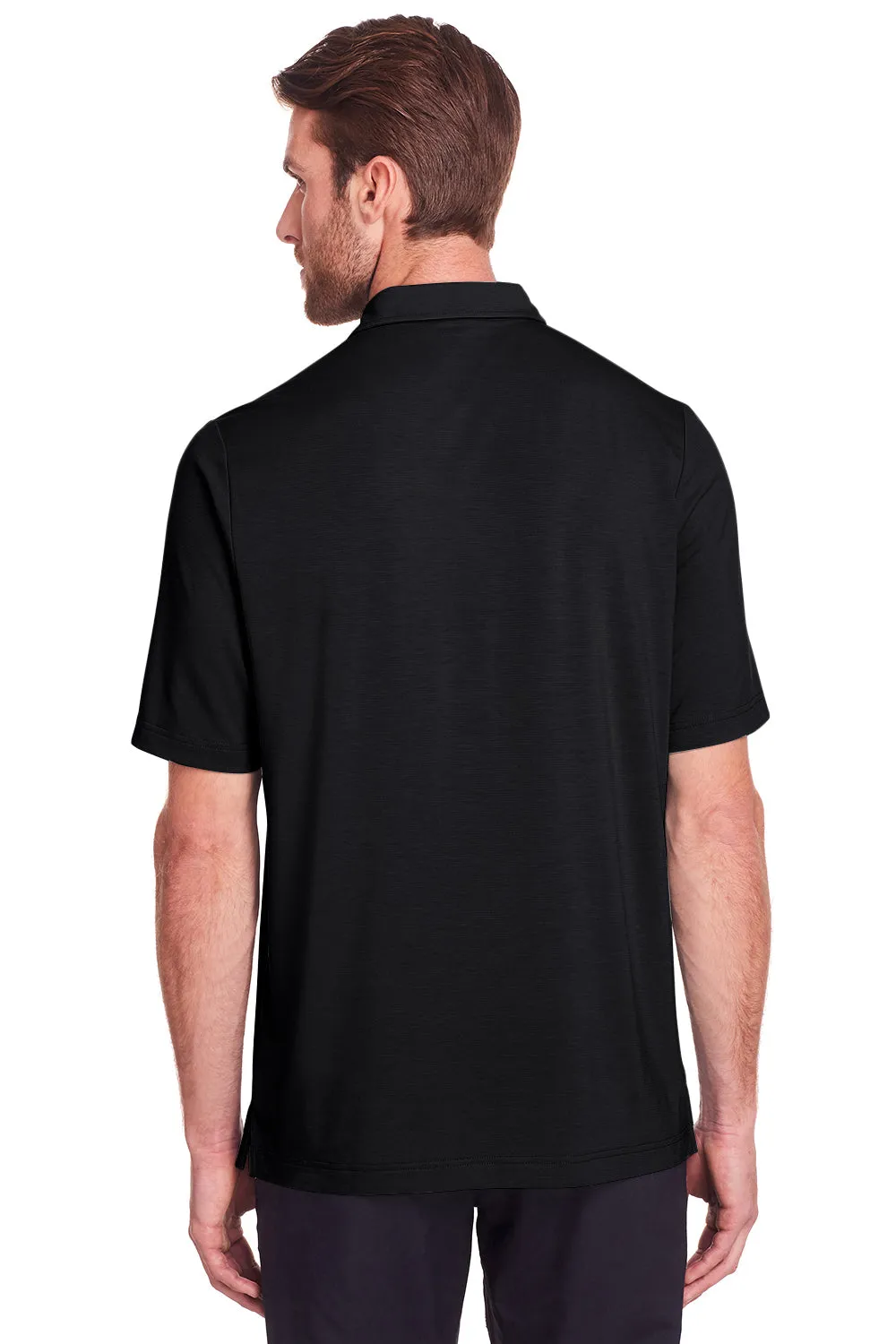 North End Mens Jaq Performance Moisture Wicking Short Sleeve Polo Shirt - Black