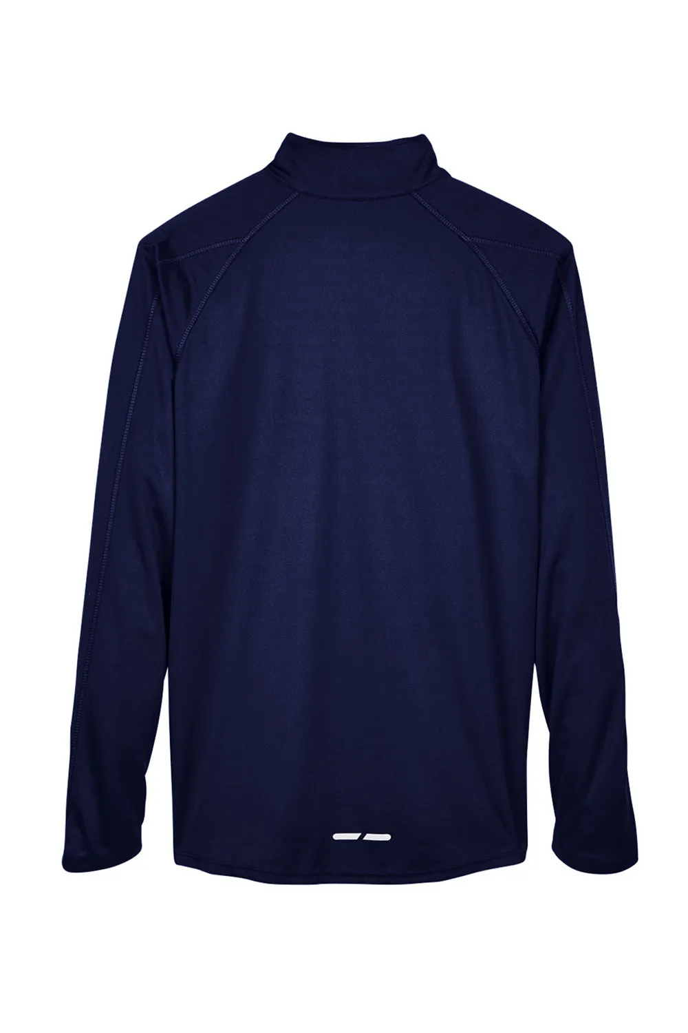 North End Mens Radar Performance Moisture Wicking 1/4 Zip Sweatshirt - Classic Navy Blue