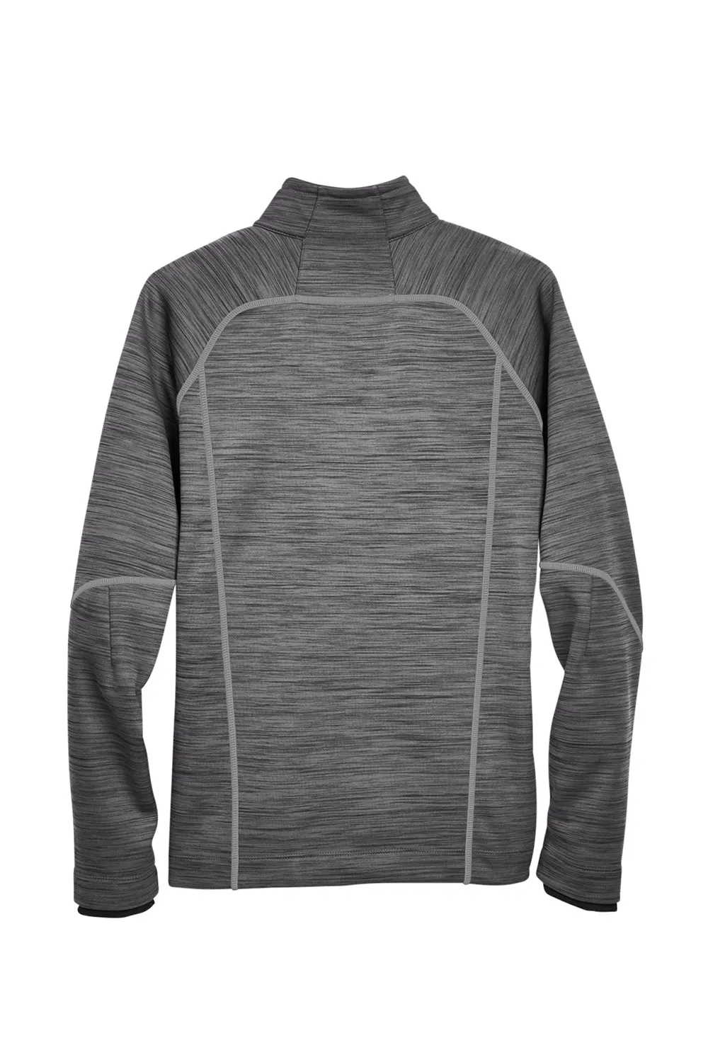 North End Mens Sport Red Flux Full Zip Jacket - Carbon Grey/Black