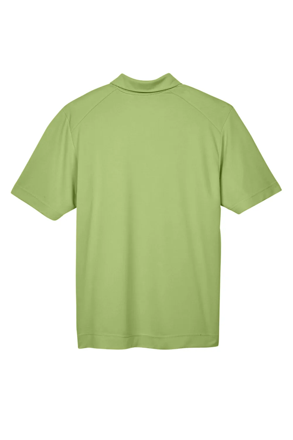 North End Mens Sport Red Performance Moisture Wicking Short Sleeve Polo Shirt - Cactus Green