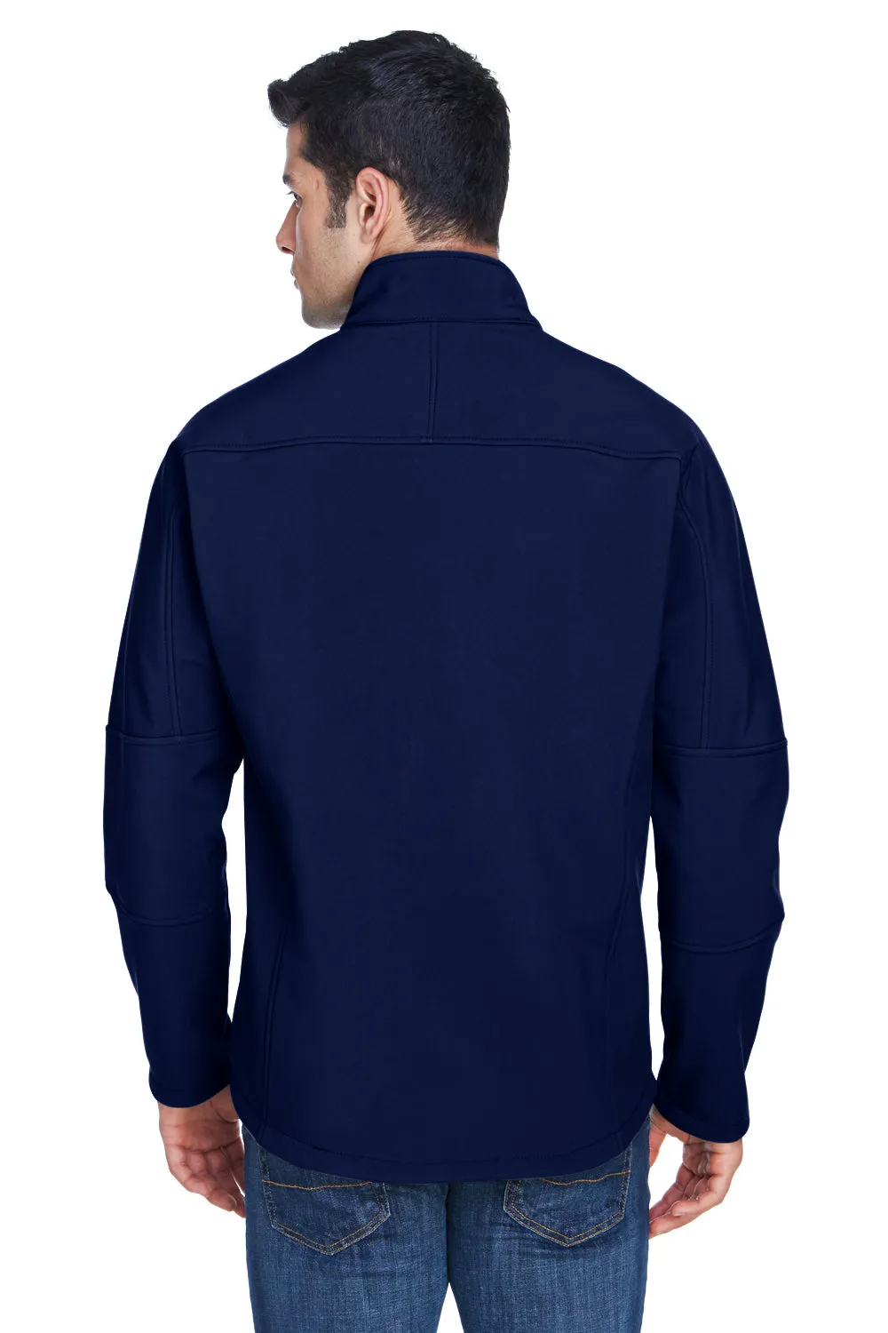 North End Mens Technical Water Resistant Full Zip Jacket - Classic Navy Blue