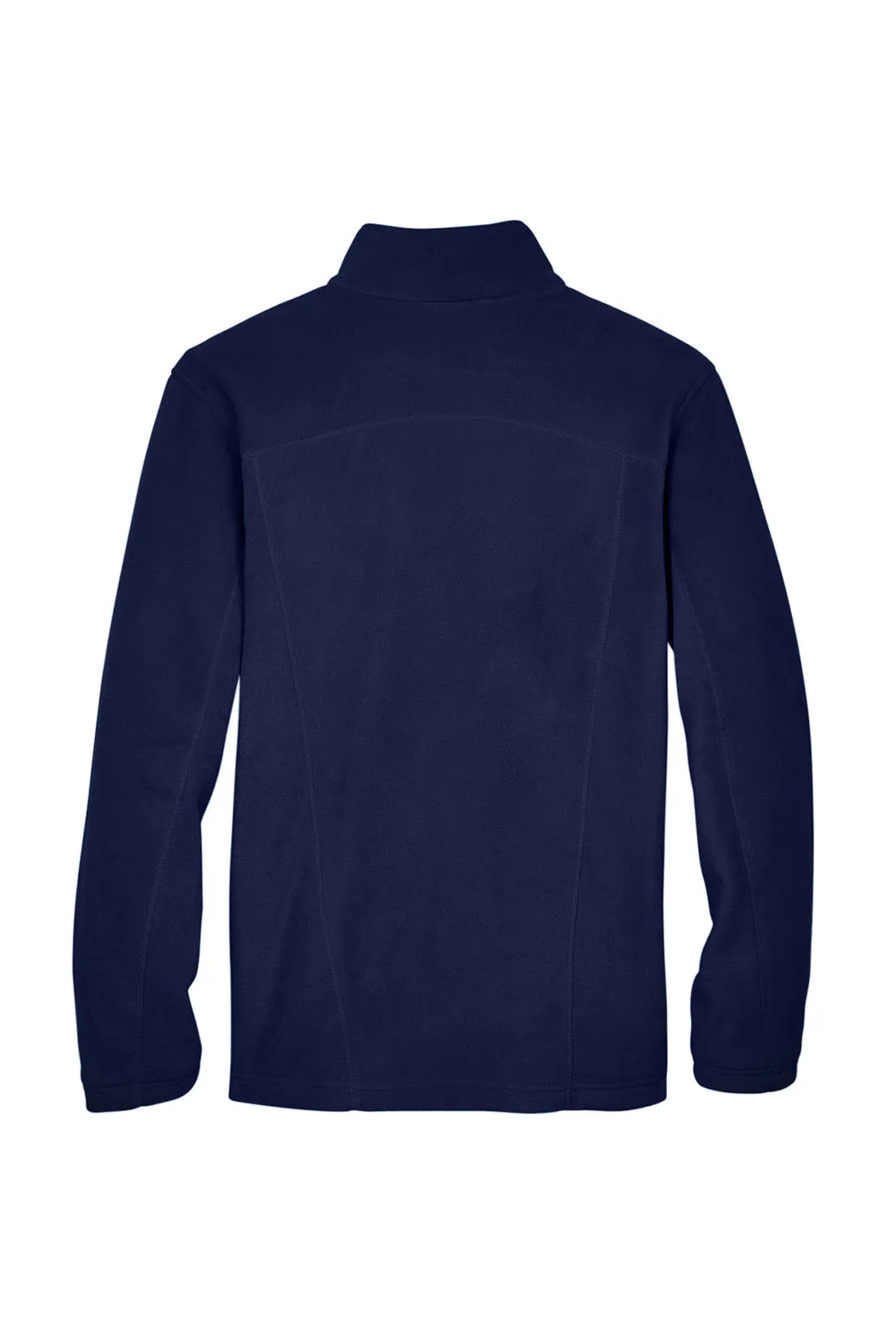 North End Mens Voyage Pill Resistant Fleece Full Zip Jacket - Classic Navy Blue - Closeout