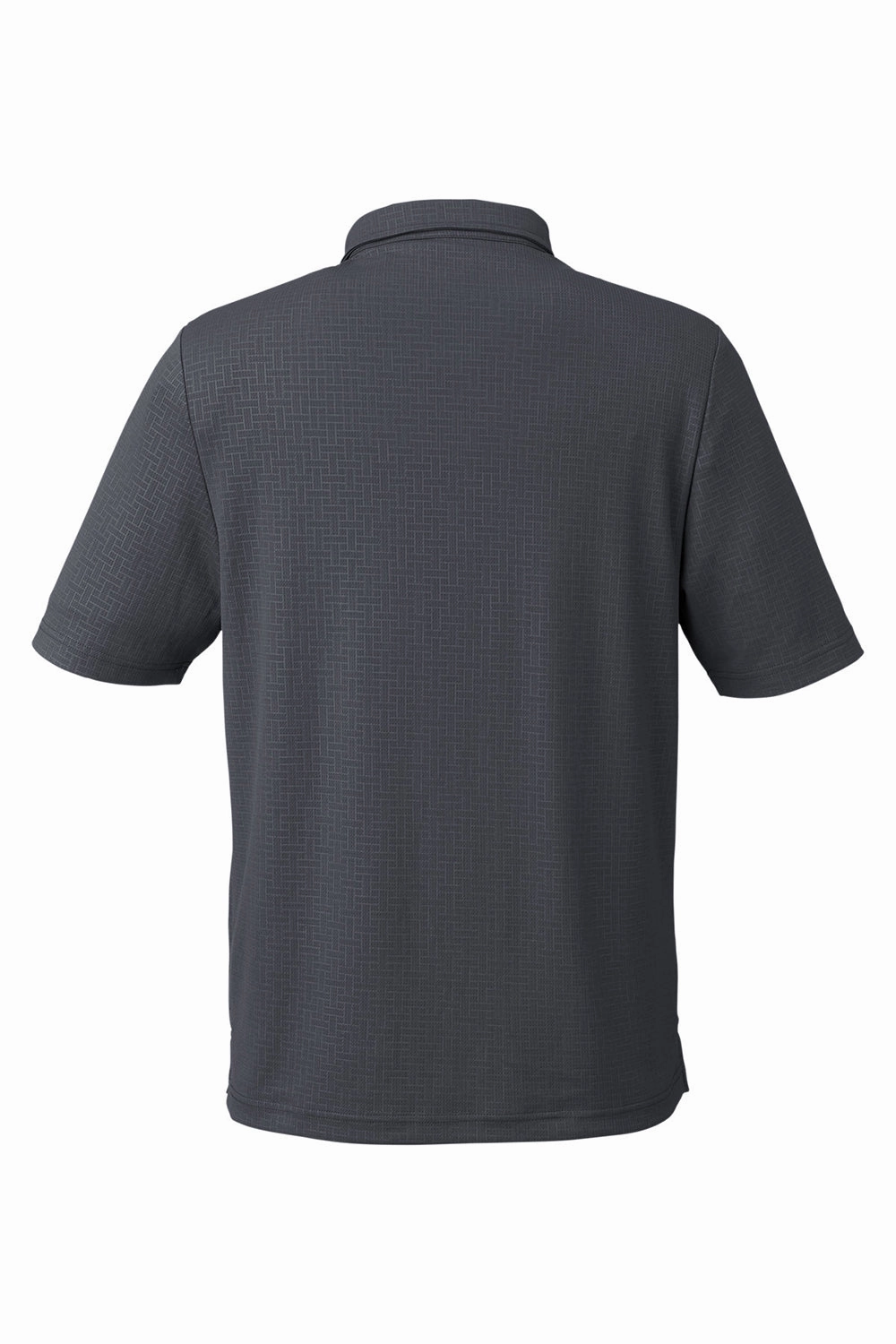 North End Mens Replay Recycled Moisture Wicking Short Sleeve Polo Shirt - Carbon Grey